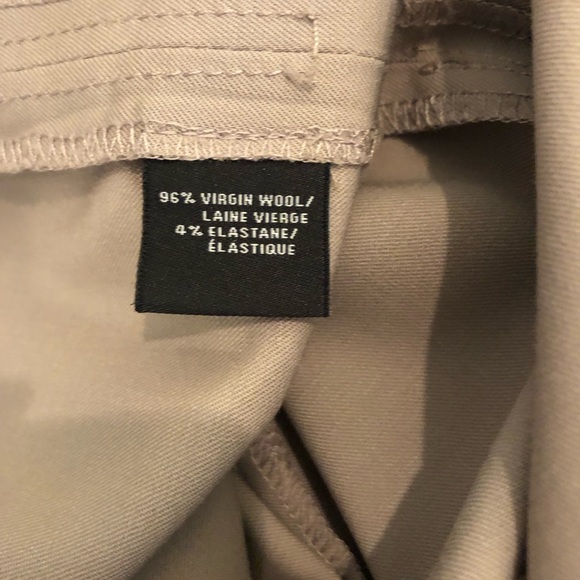 Dress slacks in taupe, size 12, Barrow cut, Lafayette 148. - Picture 4 of 6